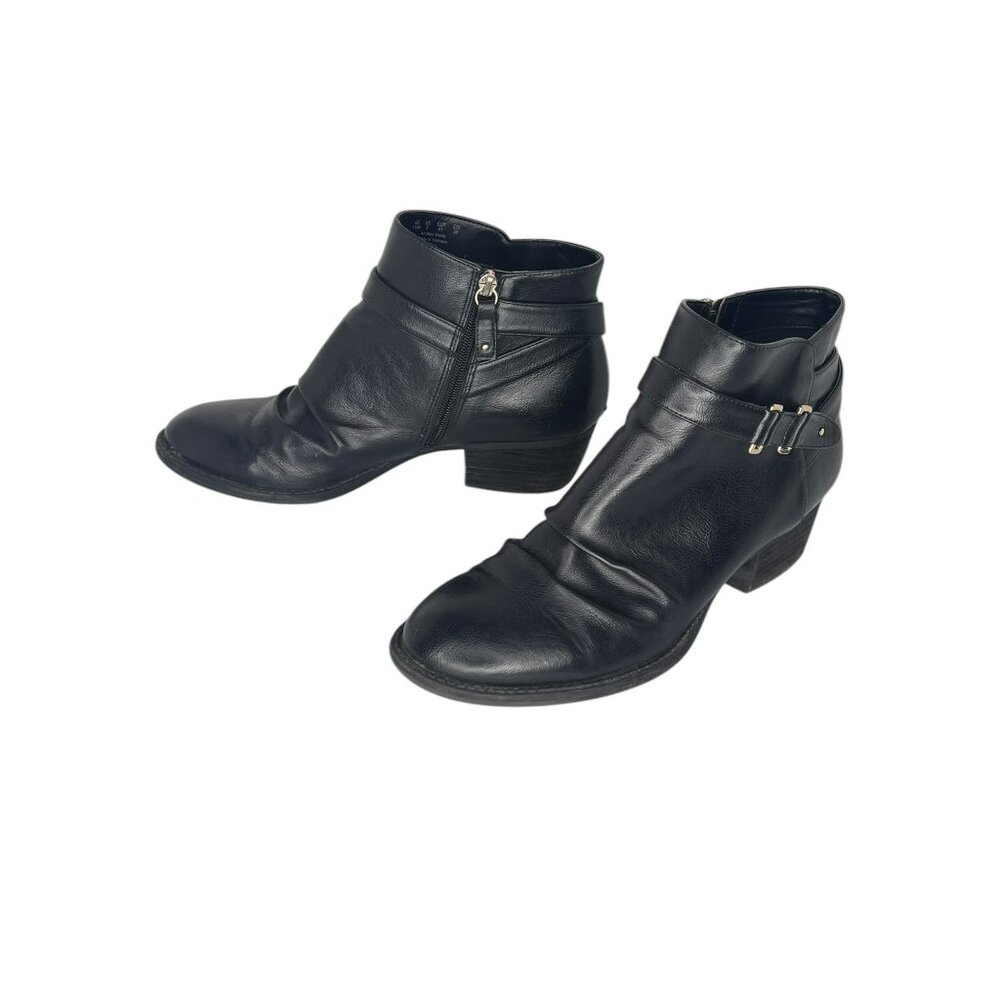 Dr. Scholls Women's Black Ankle Boots with 1.5" Heel Size 11M - Picture 3 of 9